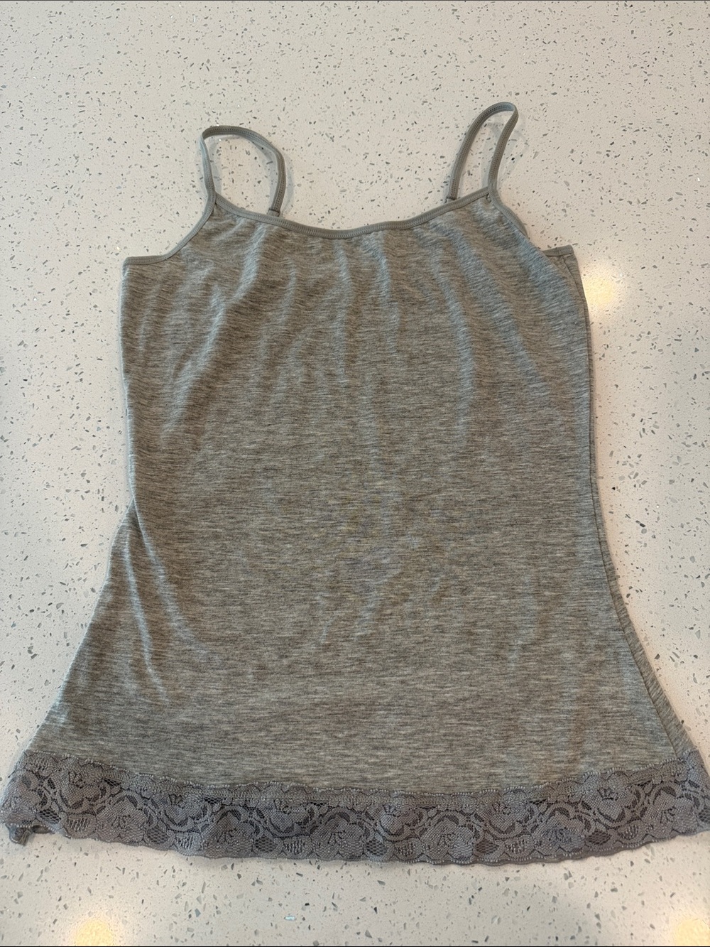 Y2K Decoded lace trim cami